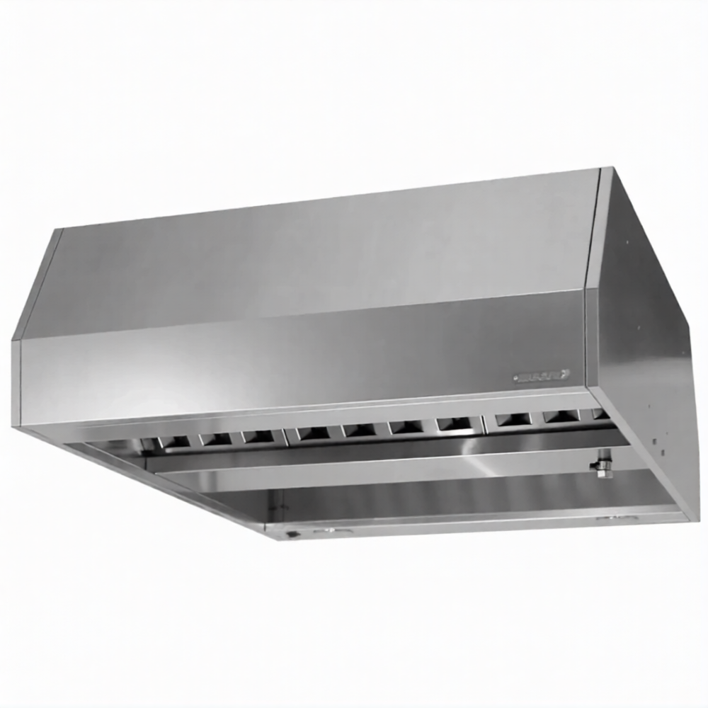 Зонт вытяжной закрытый ЗВЗб 400х1200х1600 «Base» островной