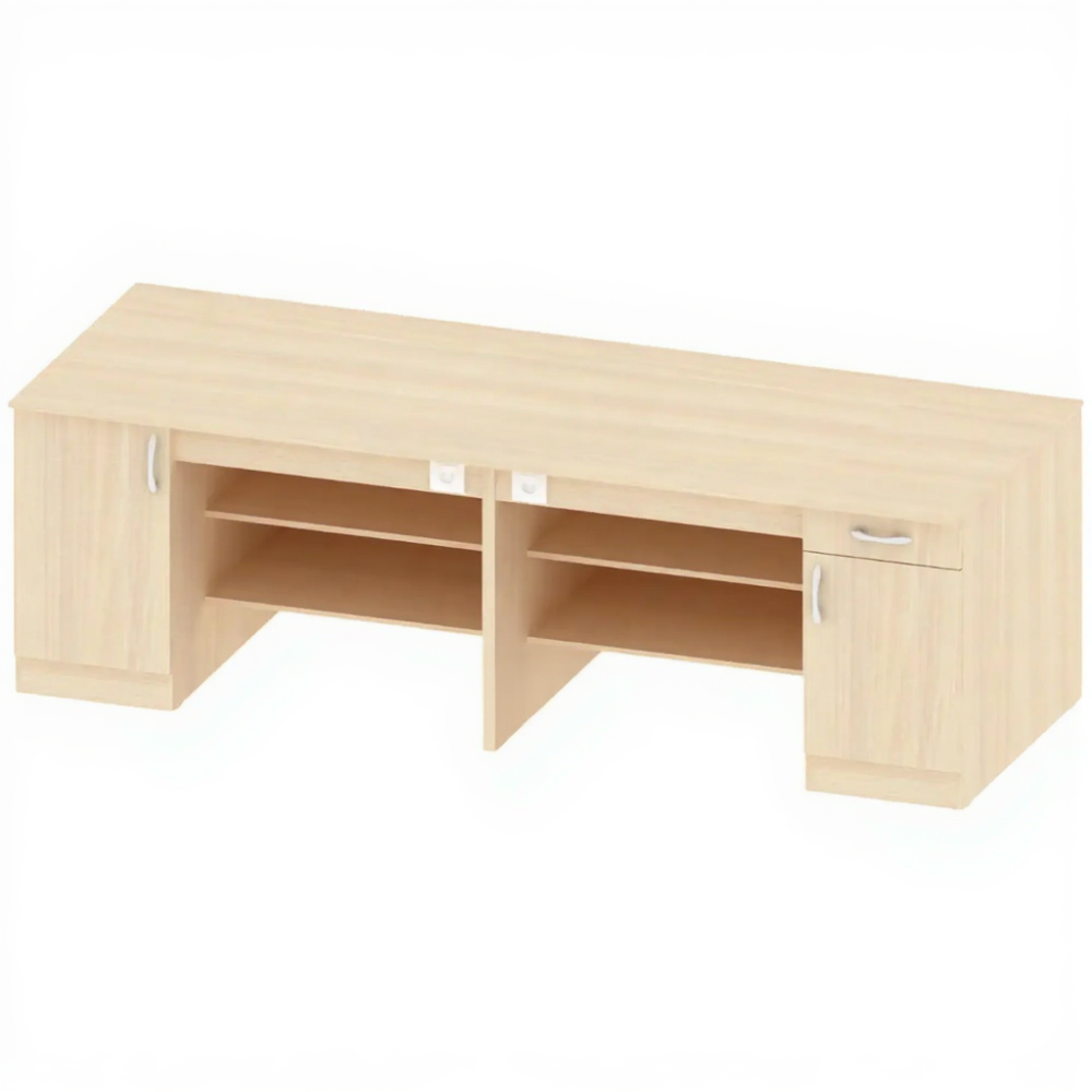 Стол демонстрационный для кабинета физики ПР-ТР-7, Дуб Выбеленный