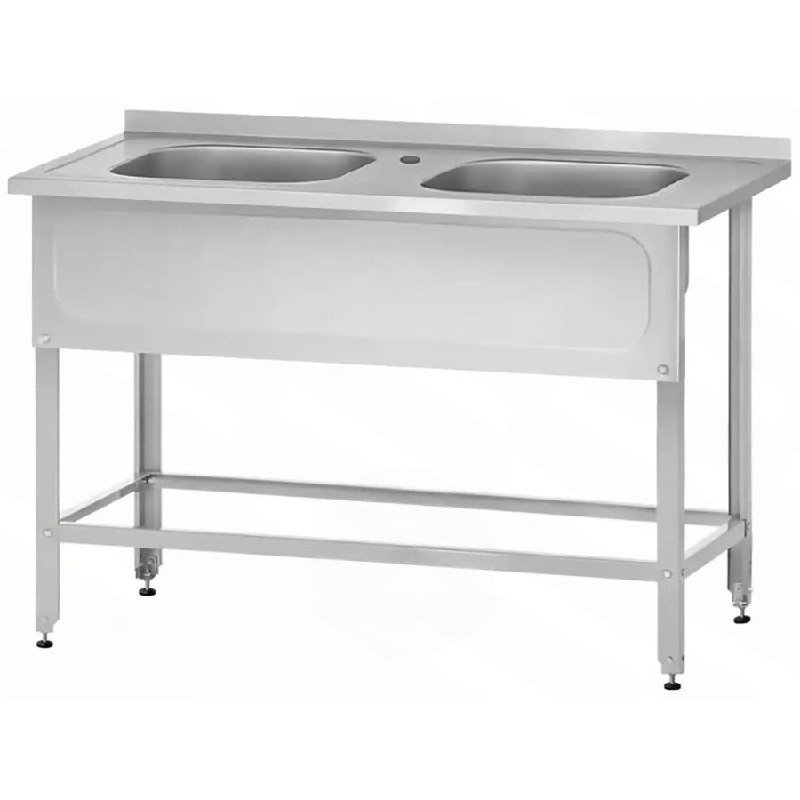 Ванна ВМЦн 860х1200х700  2 м/о 500, борт, отв. смесит, экран (ножка угловая)