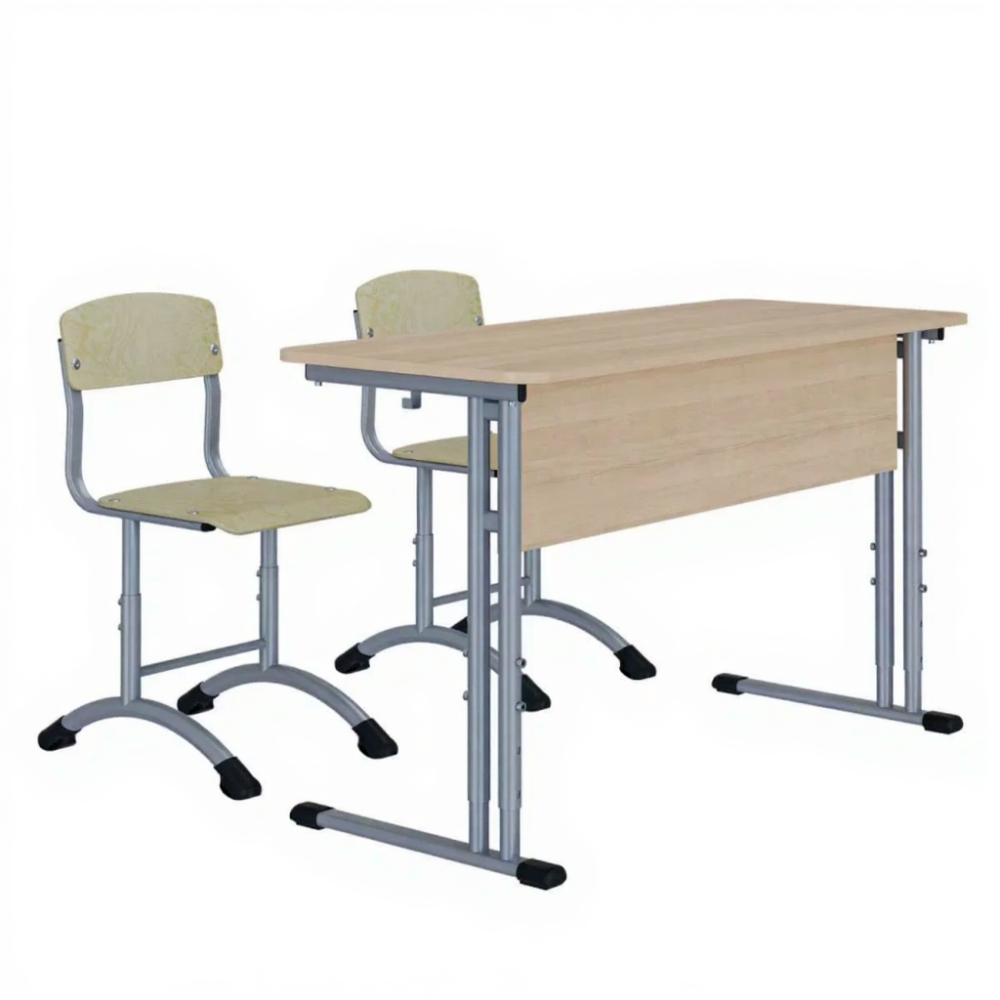 Парта на плоскоовале