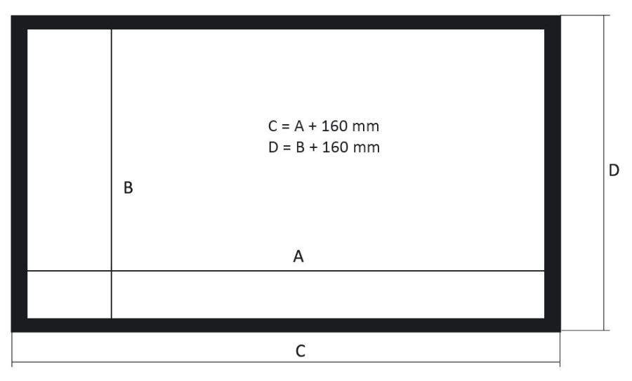 Kauber Frame Velvet Cinema 136" 16:9 169x300 Microperf MW