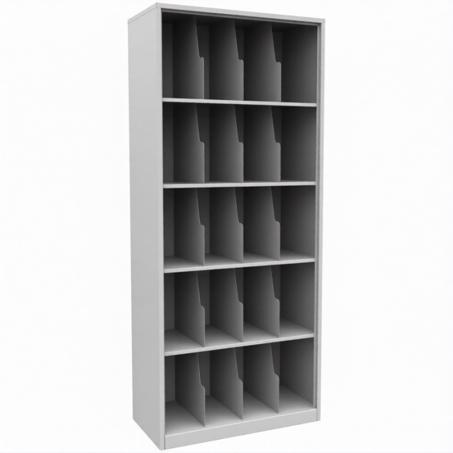 Шкаф для 20 противогазов ХПГ-20, без двери (1880x810x400)