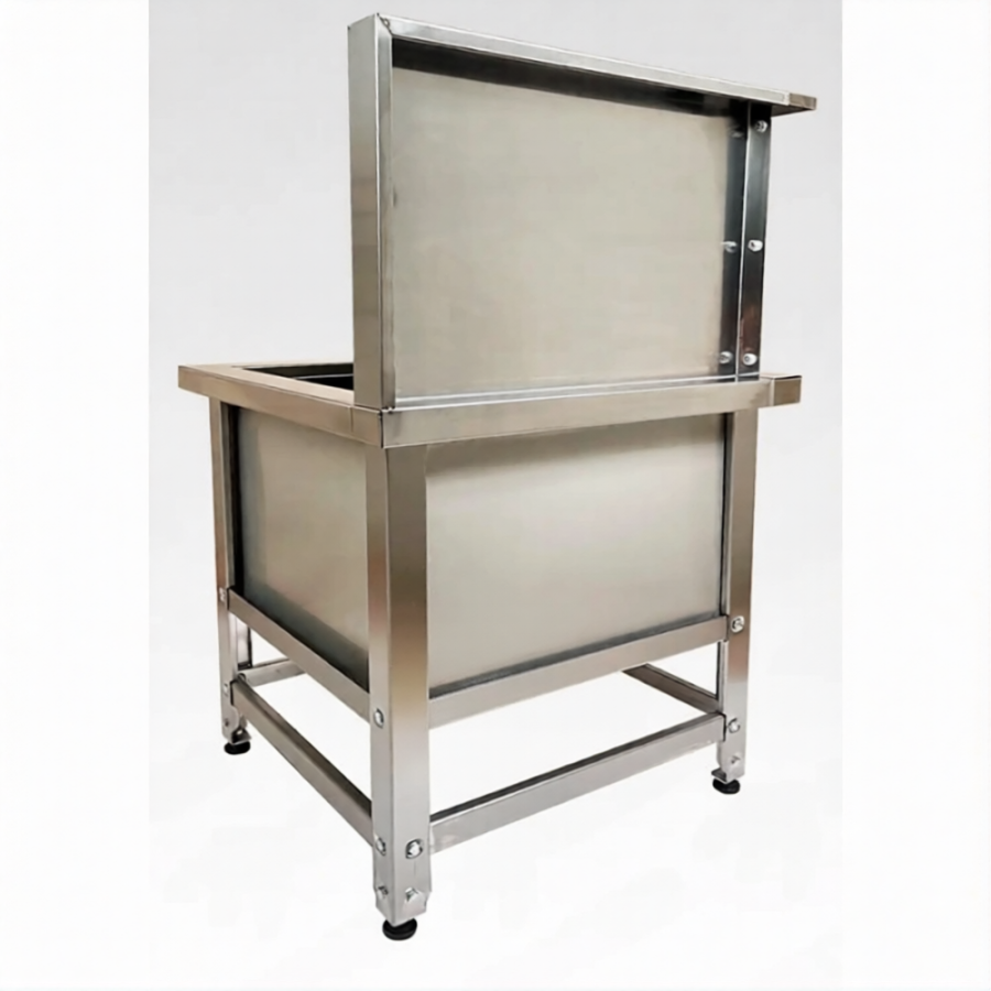 Ванна моповая ВМСн 500(800)х530х530  1 м/о (облицовка Г-обр., левая; ножка угловая)