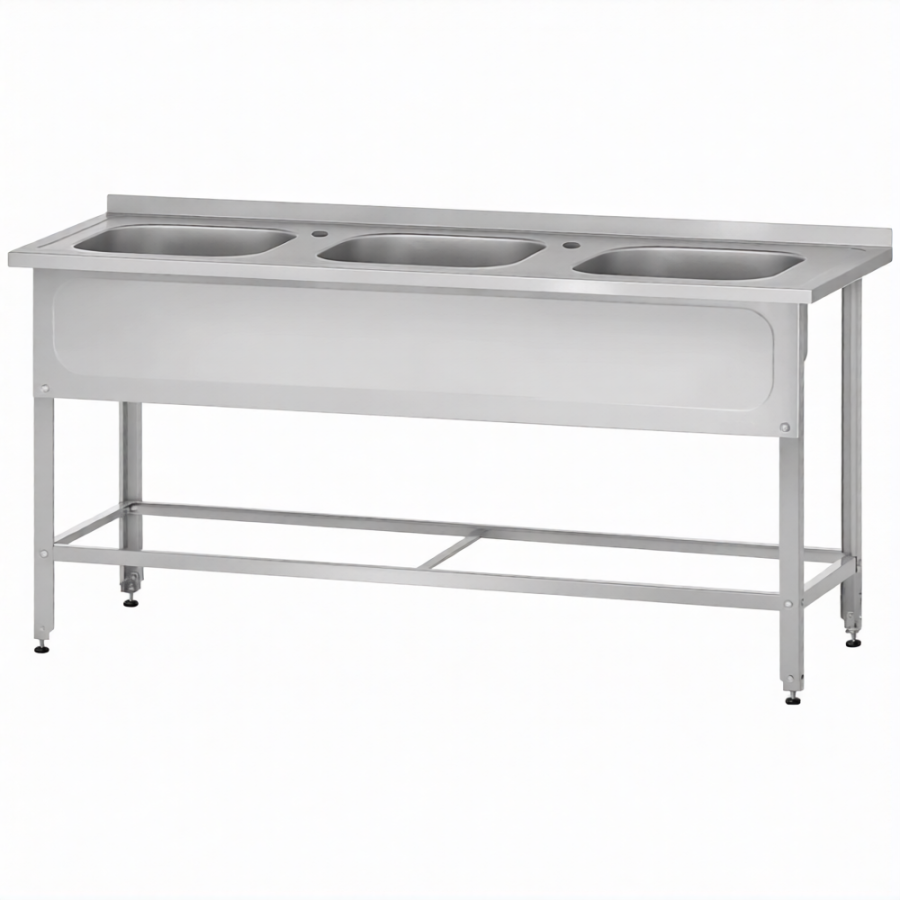 Ванна ВМЦн 860х1800х700  3 м/о, борт, отв. д/смесит., экран (ножка проф., тр. 40х40)