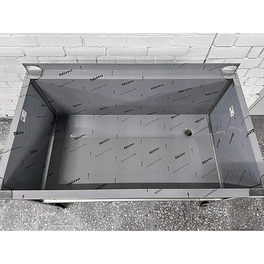 Ванна котломоечная с бортом ВМСК-1/10/5-Б-ЭЦ