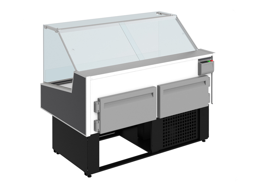 Витрина холодильная CRYSPI ВПС Octava Q 1800 (RAL 7016)