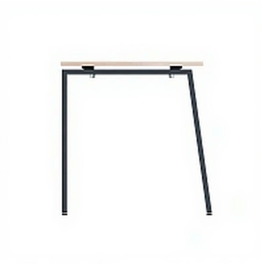 Офисный стол «НОРДЕН» подстолье «Л» профиль 50x25 столешница 22 мм