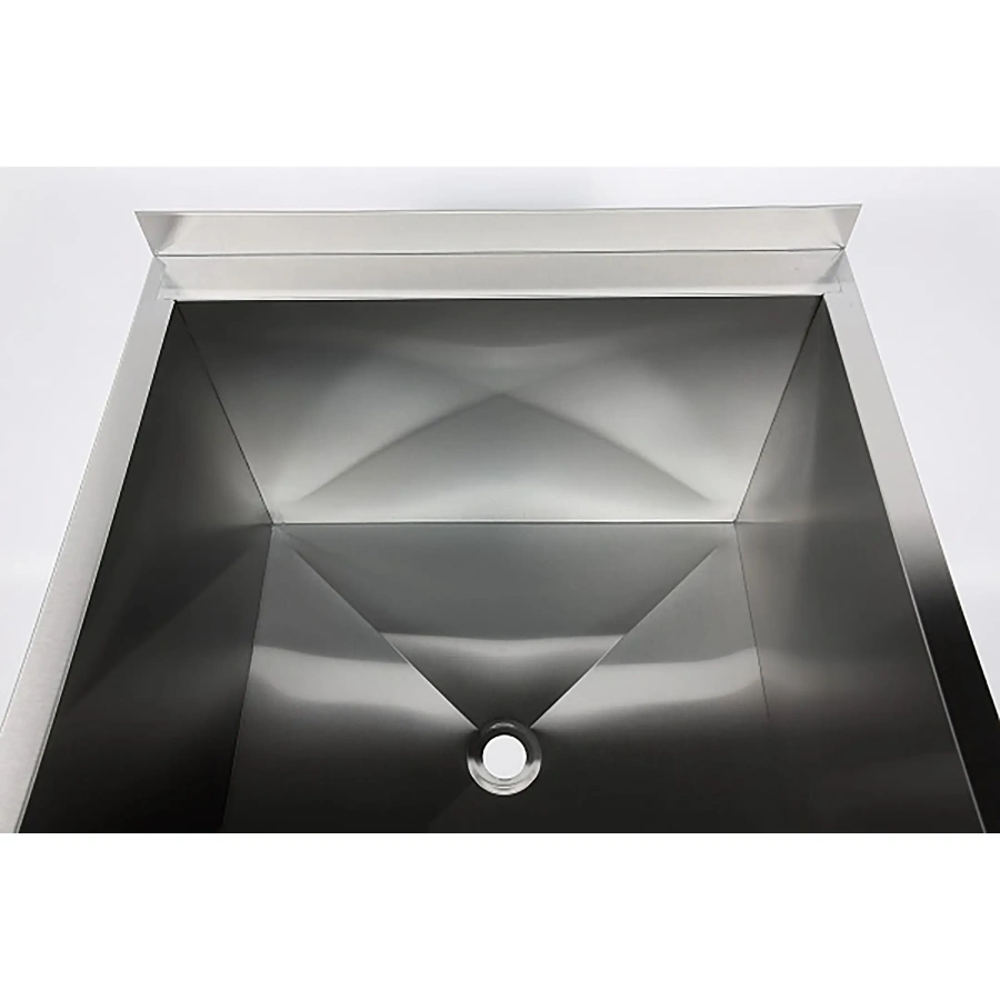 Ванна моечная односекционная с бортом ВМС-1/4-Б-ЭН