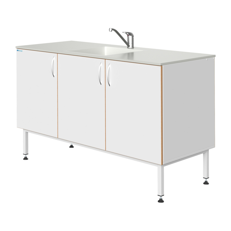 Мойка СОВЛАБ 1500 МПП полипропилен, врезная чаша п/пропилен