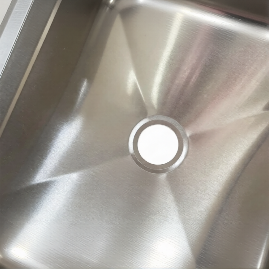 Ванна моповая ВМСн 500(800)х530х530  1 м/о (облицовка Г-обр., левая; ножка угловая)