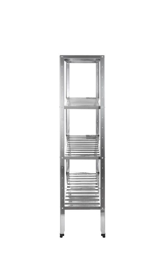 Стеллаж кухонный с решетчатыми полками Luxstahl СРРП-1800*800*400