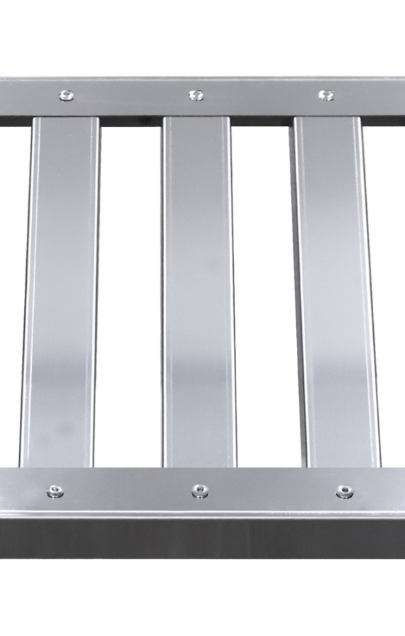 Стеллаж кухонный с решетчатыми полками Luxstahl СРРП-1800*800*400