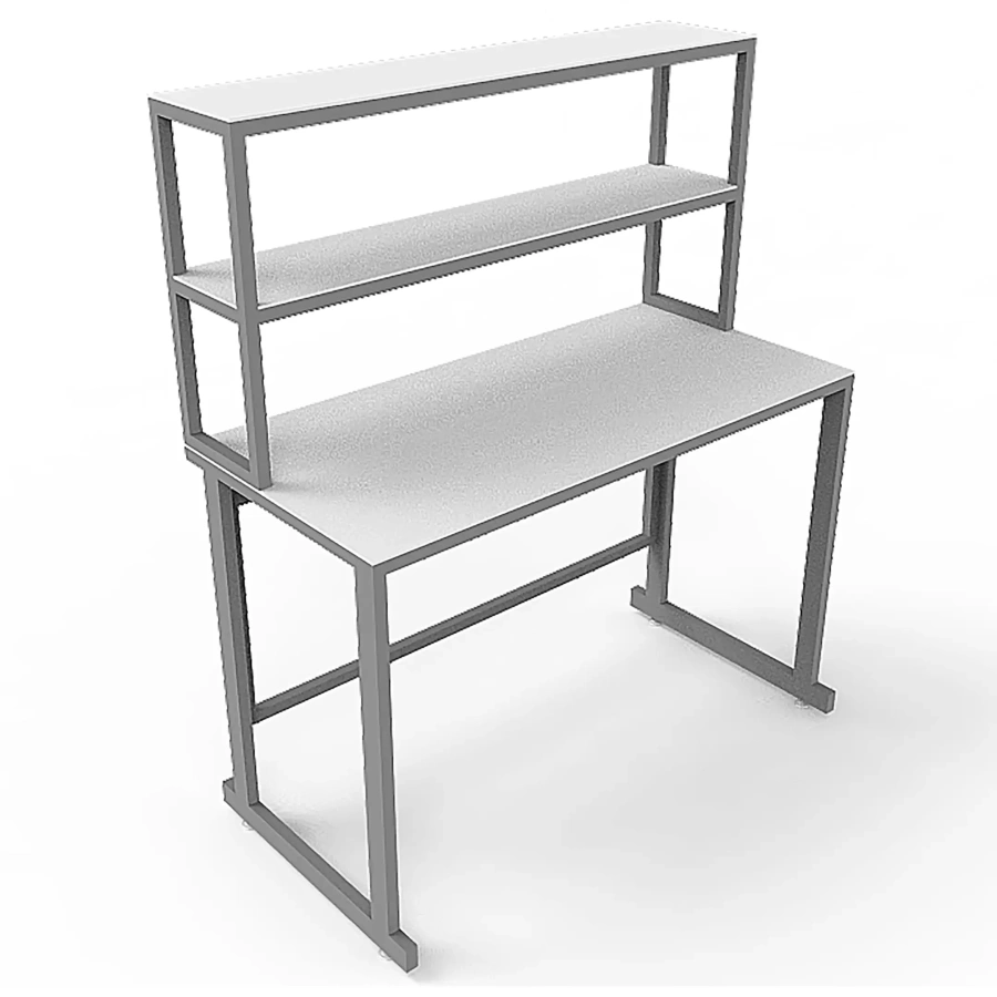 Стол лабораторный с керамикой СЛк 21.007 (белый)