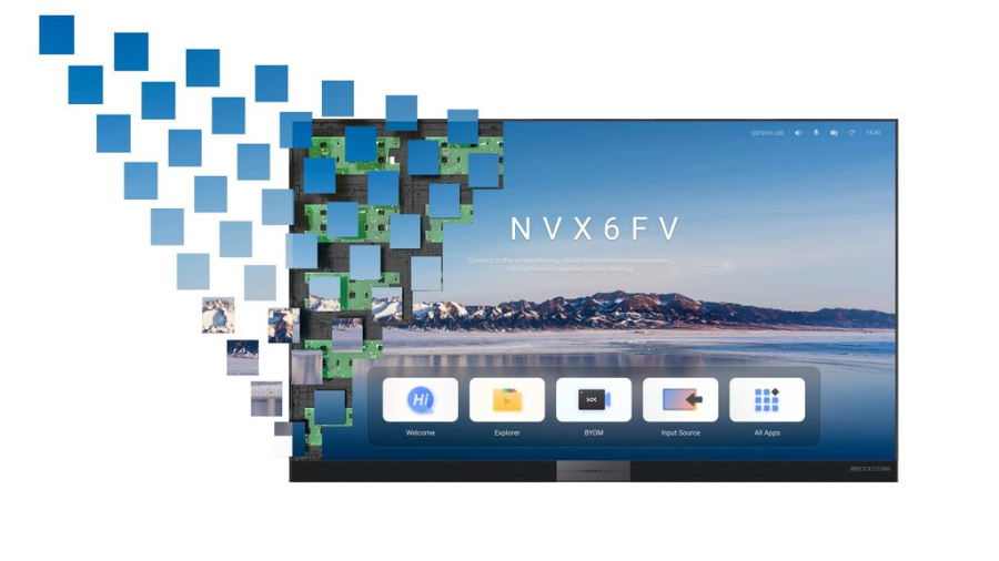 Светодиодный экран QSTECH 220" FHD 22025, 4.910х2.869 (Windows)